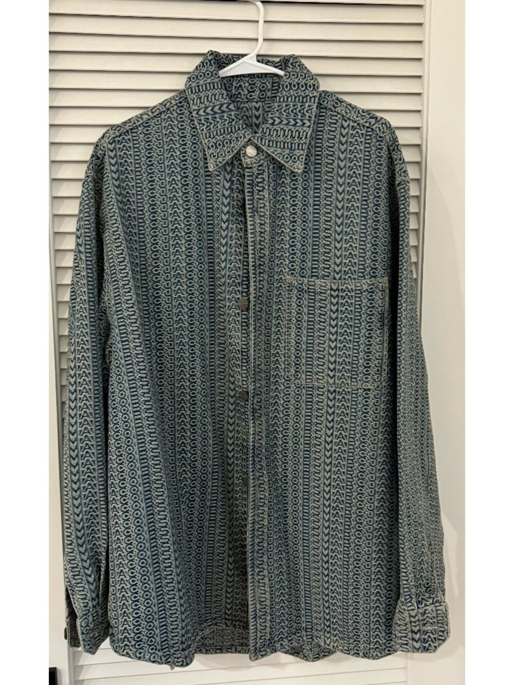 MARC JACOBS Monogram Shirt Jacket Coverall